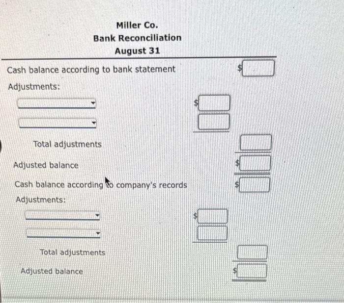 is $3,737. b. The cash account balance is $3,968. c. Outstanding checks