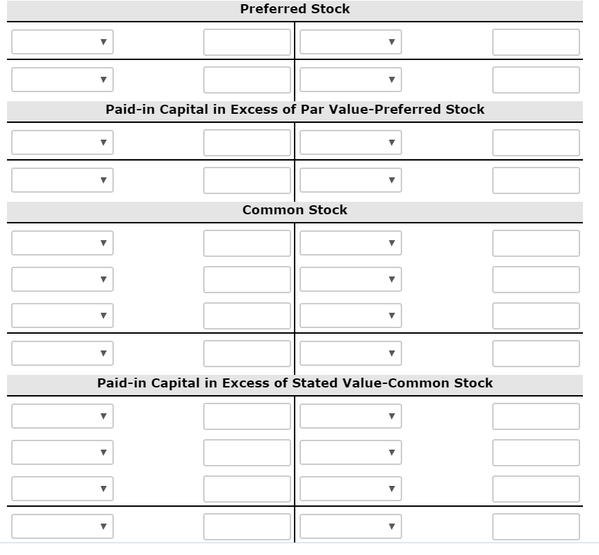 Stock (8%, $52 par, cumulative, 11,000 shares authorized) Common Stock ($1 stated