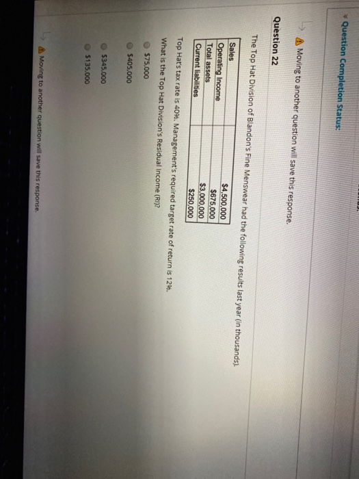 IS MOVIE TOT YOUSCOTT WIVUSTUSpons Question 20 2.1 points Samson Company prepared
