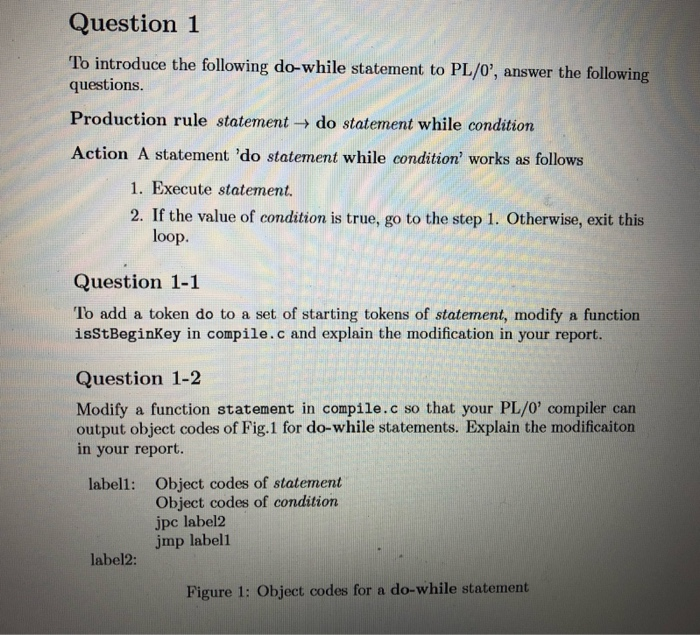 homework from Programming Language Processor class.. I really need help with the