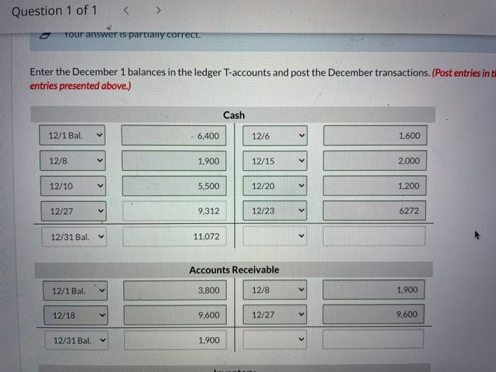 below. On December 1, 2022, Cullumber Distributing Company had the following account