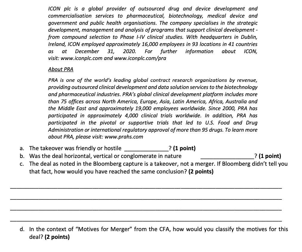 Leader in Healthcare Intelligence and Clinical Research . . . The consolidation