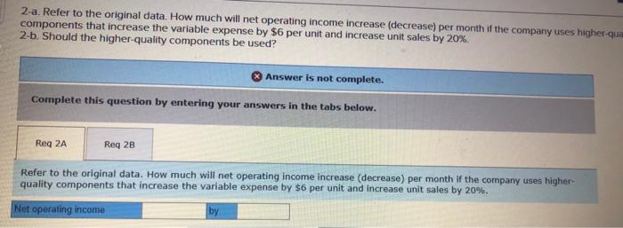 for Hermann Corporation are shown below. Selling price Variable expenses Contribution margin