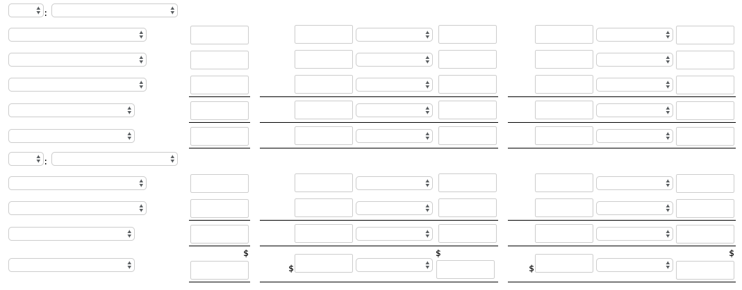 materials Direct labor Variable overhead Total variable expenses Contribution margin Fixed overhead