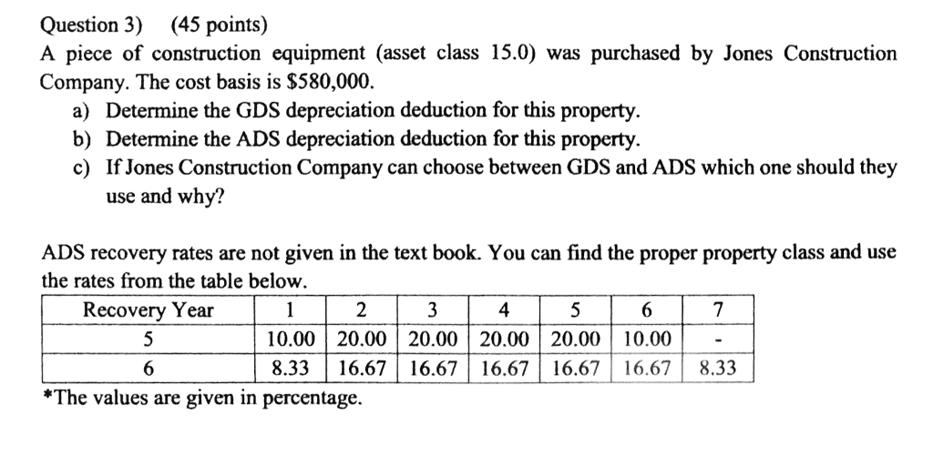 Engineering Economy class. Book: Engineering Economic Analysis, 13th Edition, Newnan Question 3)