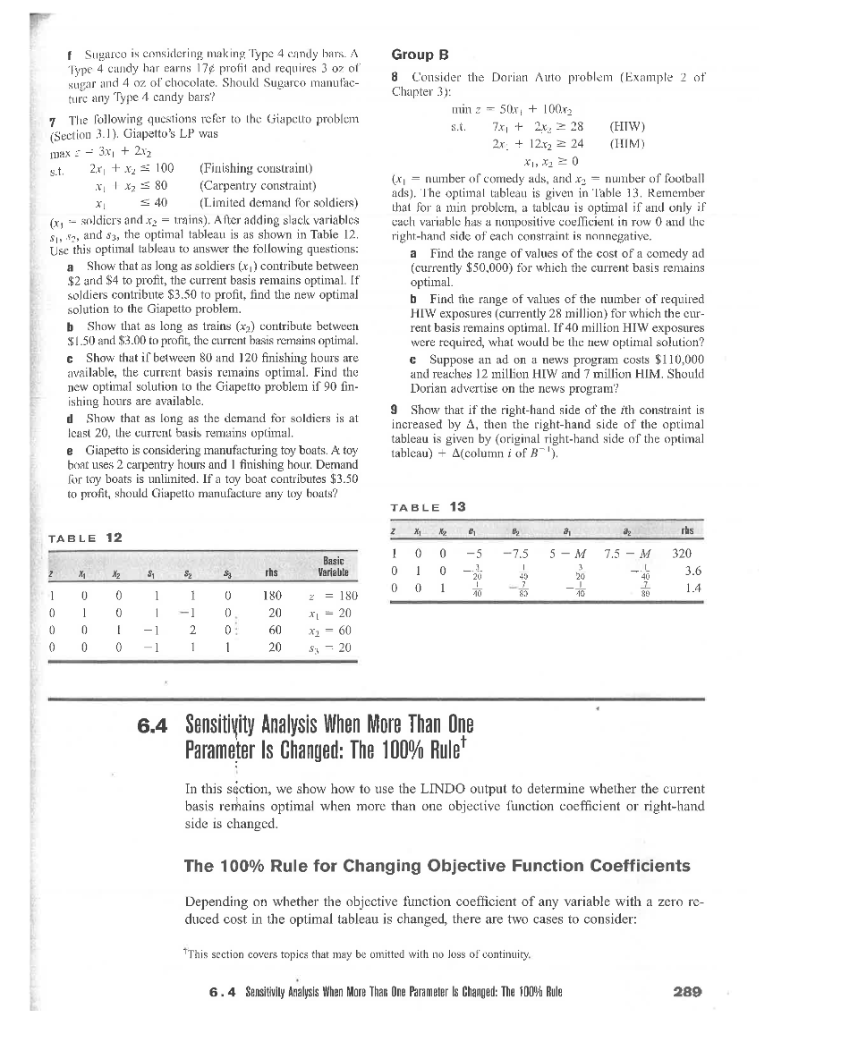 f Sugareo is considering making Type 4 andy bars. A Type