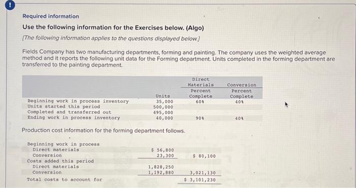 please help to complete fully!!!! Calculate the costs per equivalent unit of