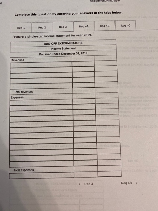 trial balance as of December 31, 2019 December 31, 2010 Unadjusted Trial