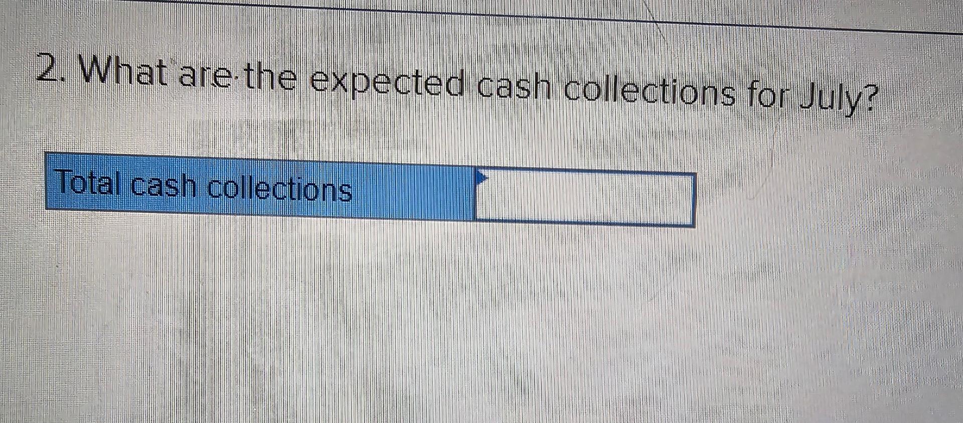 111,000 pounds of raw materials are needed to meet production in August,
