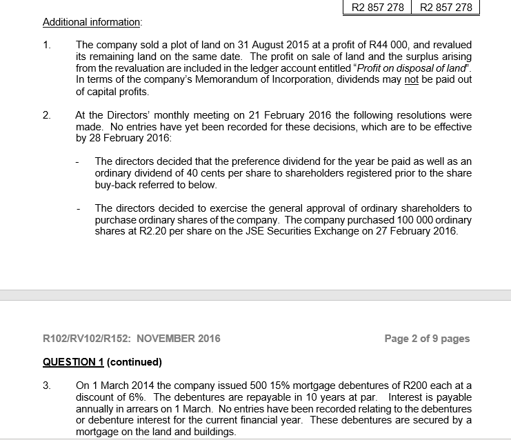 Limited was incorporated on 1 March 2011 with an authorised share capital