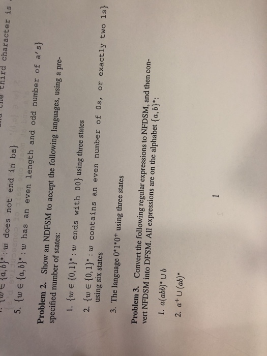  u tle third character is Ta,by* w does not end in