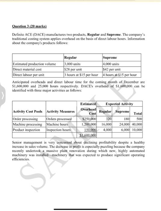 decimal places) (a) Determine the unit product cost of each product under