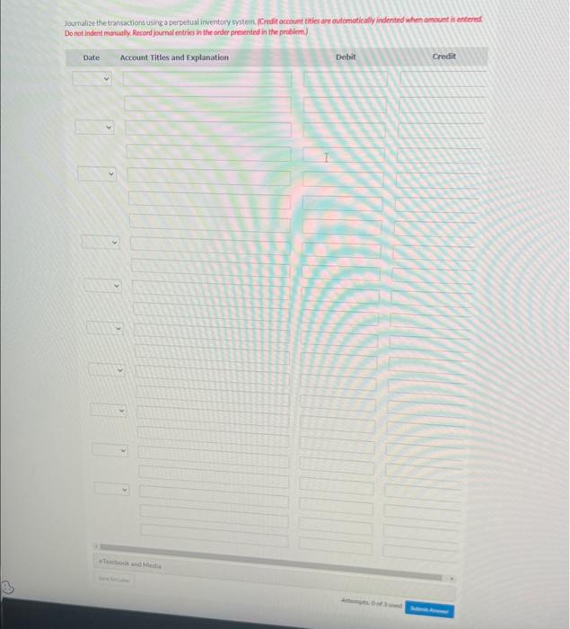 coempleted the following merchandising transactions in the month of May May 1