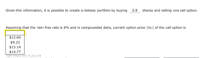 an option can be calculated by using a step-by-step approach in the