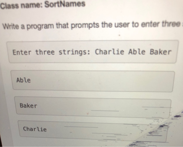  (Java code) write a program that prompts the user to enter