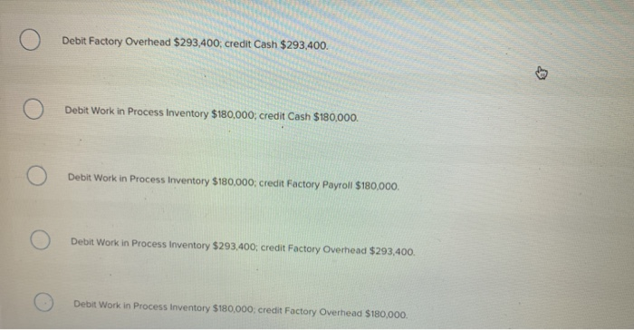 and 55% complete as to conversion Units started and completed: 120,000 Units