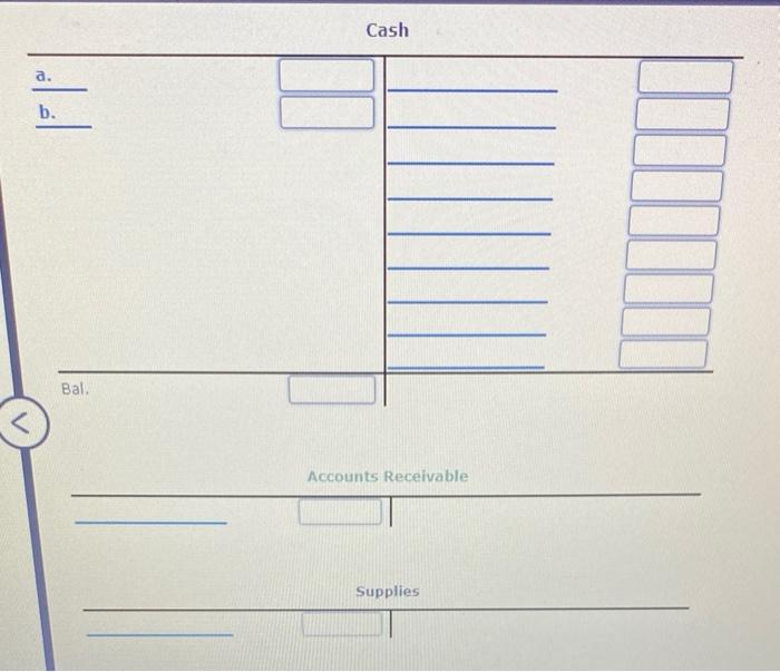 accounts and Trial Balance Connie Young, an architect, opened an office on