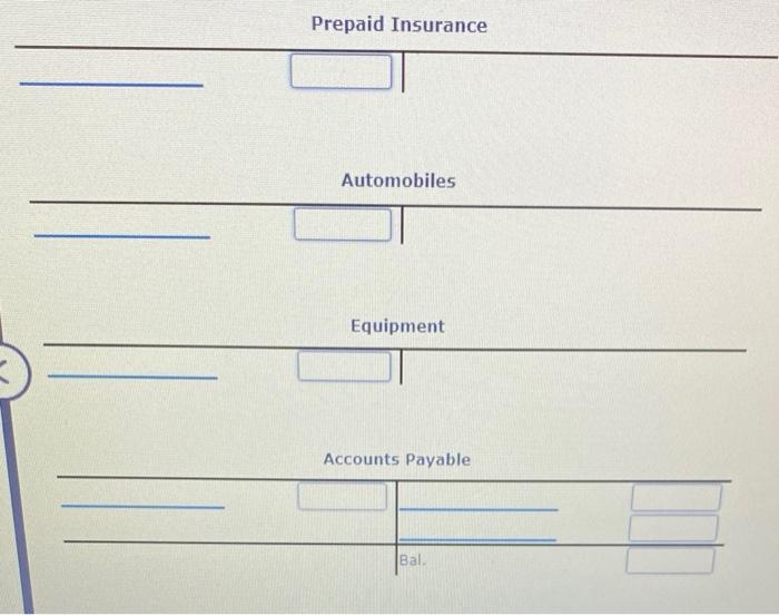October 1, 2019. During the month, she completed the following transactions connected