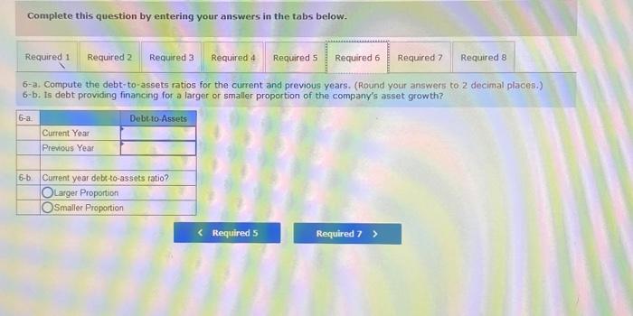 those for the previous year? 3. Compute the earnings per share for