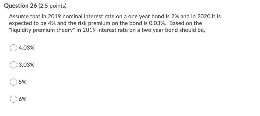 interest rates are partly explained by tax treatment of the asset O