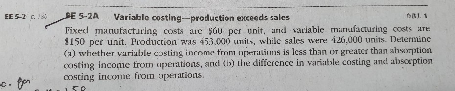 has the following information for January: v.coG.S. F.M.C v. S and F.sand