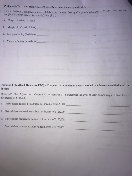  Problem 3 (Textbook Re fe rence: PS-4) -Dete rmine the margin