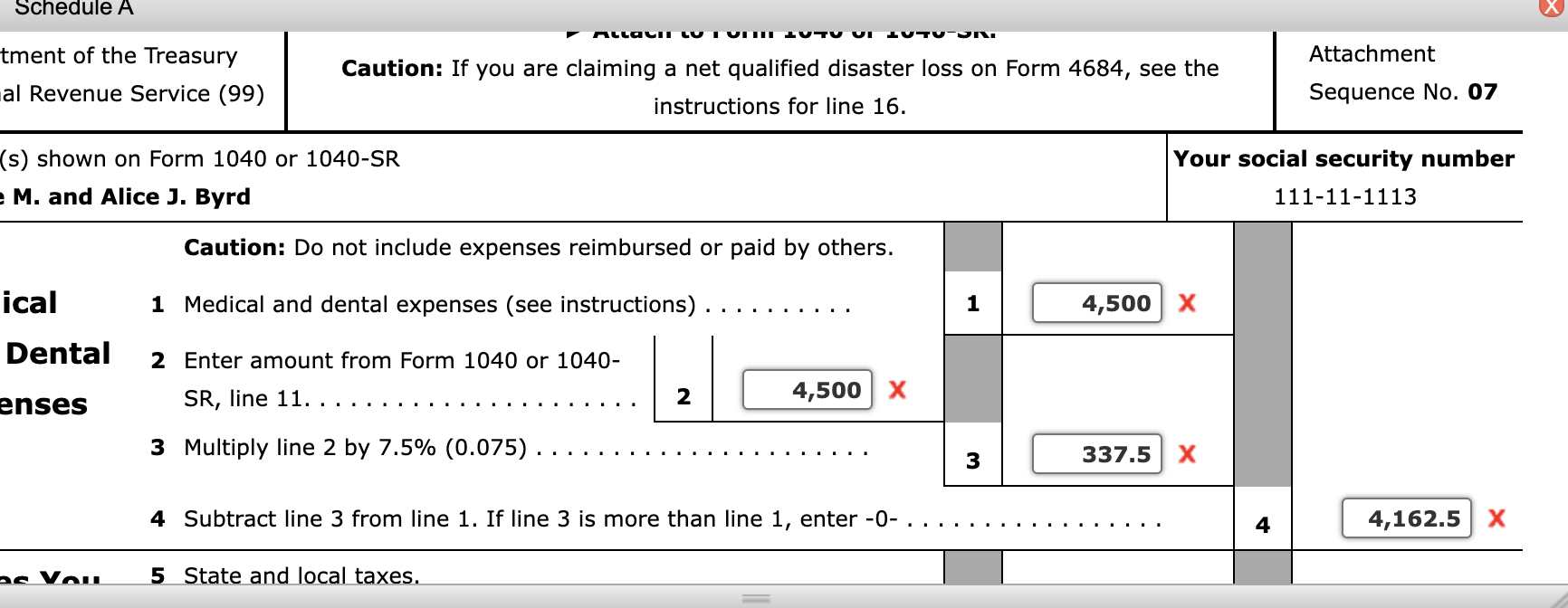 Can someone help me fix the read X's please? Note: This problem