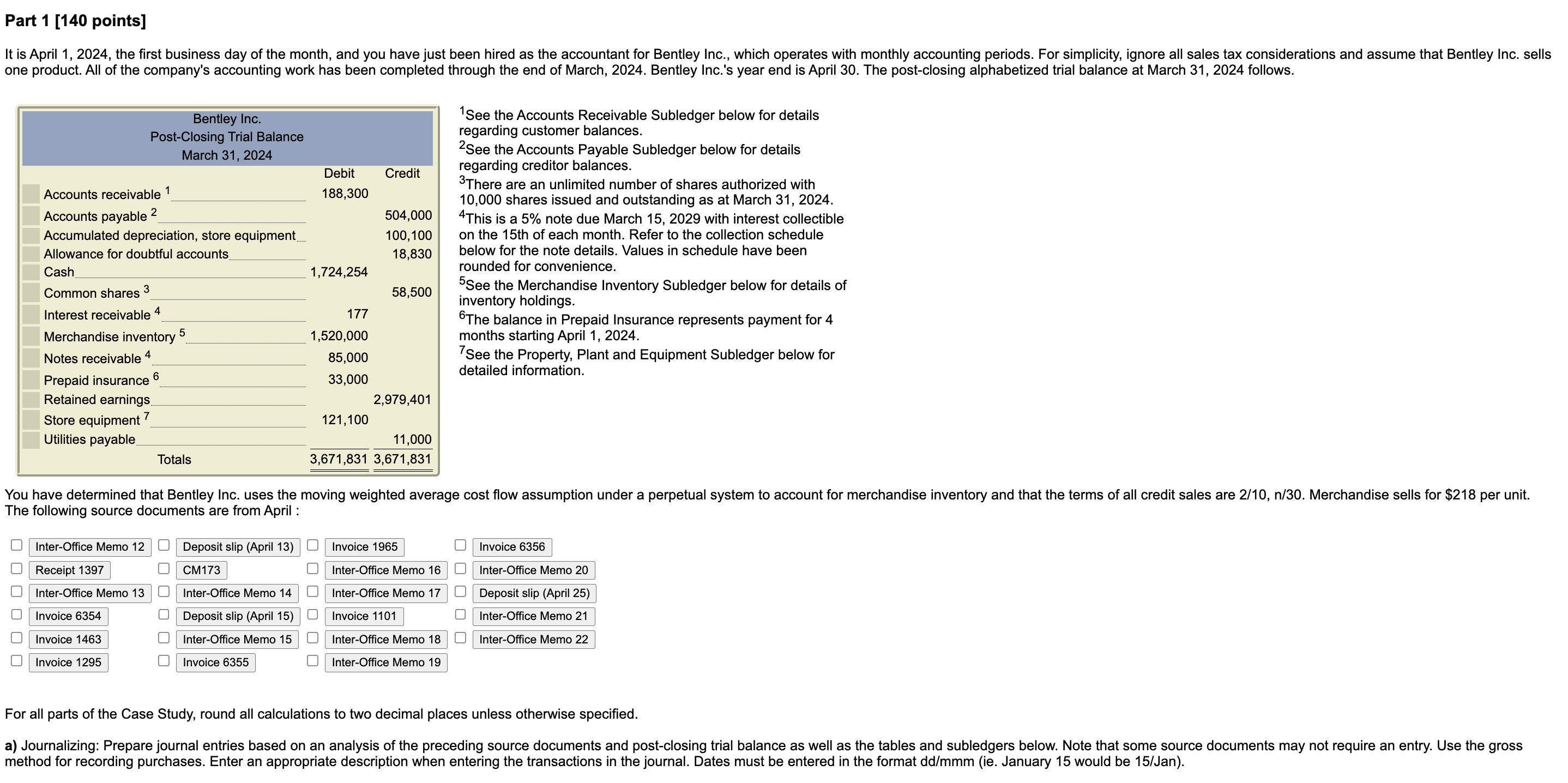 Please help for items in red. It is due in 3h. Deposit