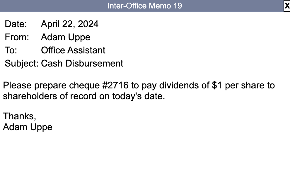 to Ludwig Inc. to pay for the April 17 invoice regarding Invoice
