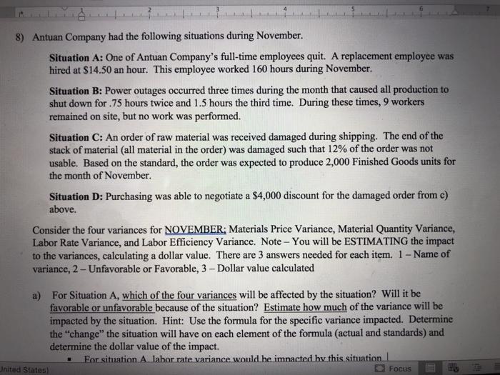 please i need help calculating labor efficiency variance and labor rate