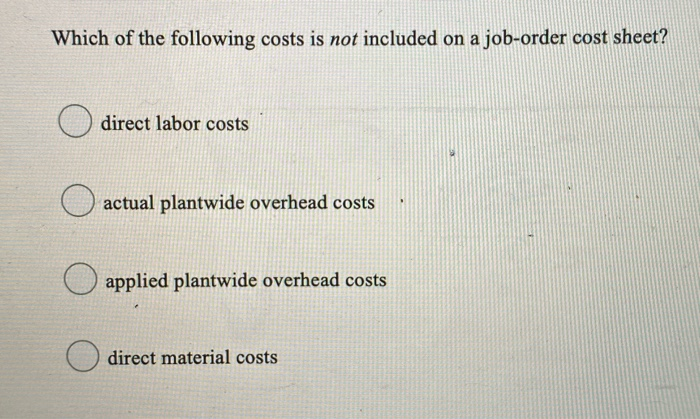 of the plant manager's salary would be classified as a: facility-sustaining cost.