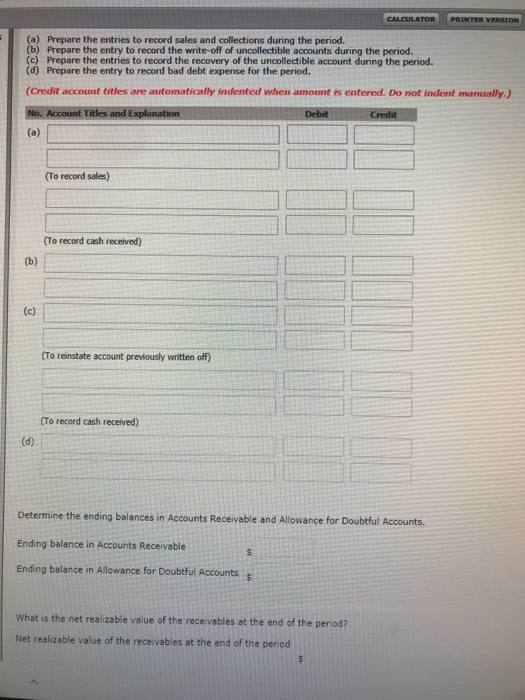 of the current period, Windsor Corp. had balances in Accounts Receivable of