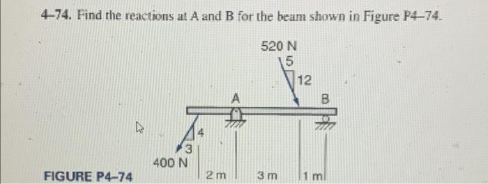 75 70 B 3 KN 50 FIGURE P4-40 4446. The cable and