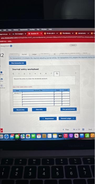 \\ \hline 2 & 3 & 4 & 5 & 6 &