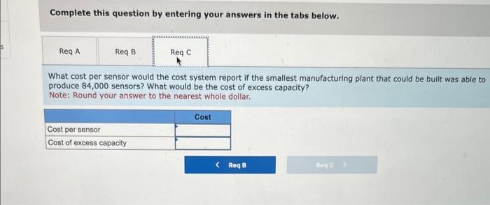 produces a sensor for use in manufacturing. It produces the sensor in