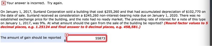  X Your answer is incorrect. Try again On January 1, 2017,