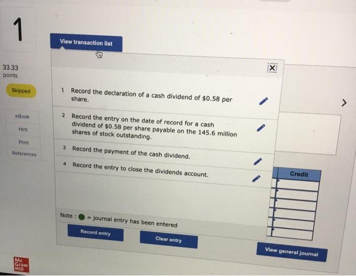 for Dividends [LO 11-3) Handy Harvey is a leading global manufacturer and