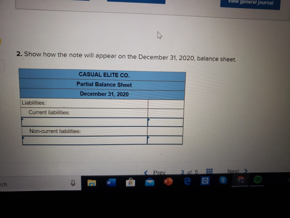 Elite Co. acquired land to build a distribution centre by issuing a