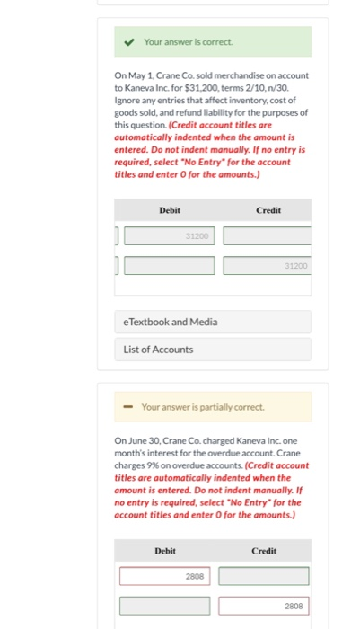 on account to Kaneva Inc. for $31.200 terms 2/10, 1/30 Ignore any