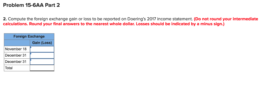 information applies to the questions displayed below.] Doering Company, a U.S. corporation