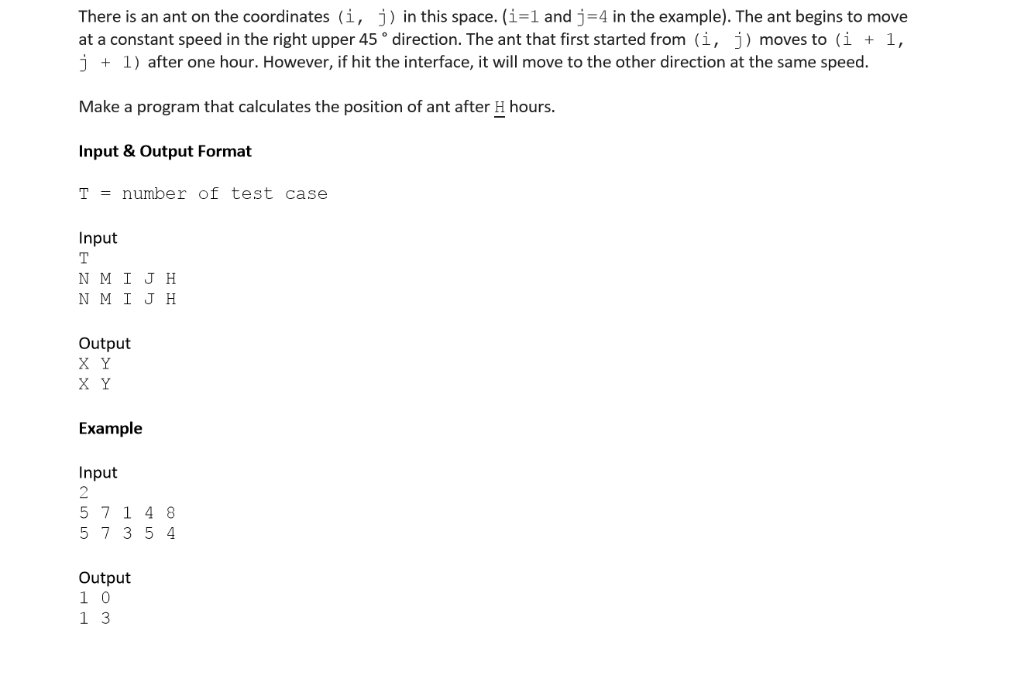 as the picture for full points!! There is a two-dimensional n by