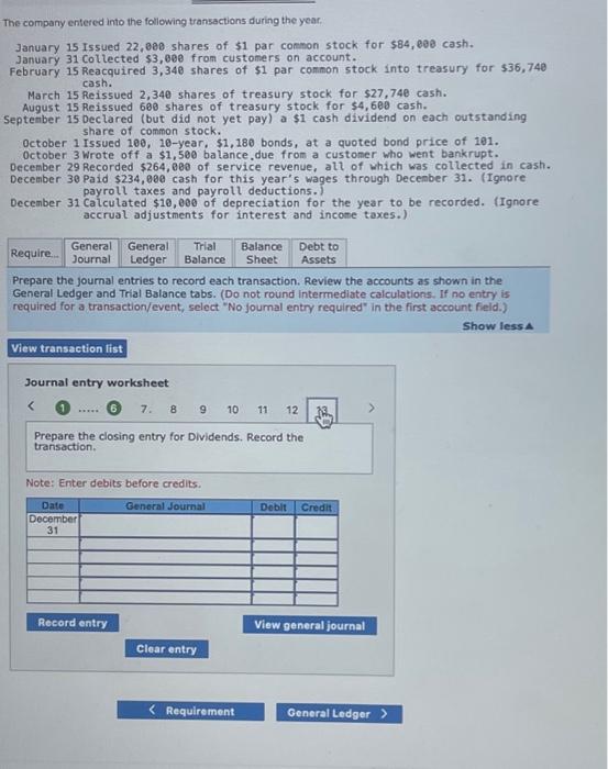 of $1 par cominon stock for $84,000 cash. January 31 collected $3,000