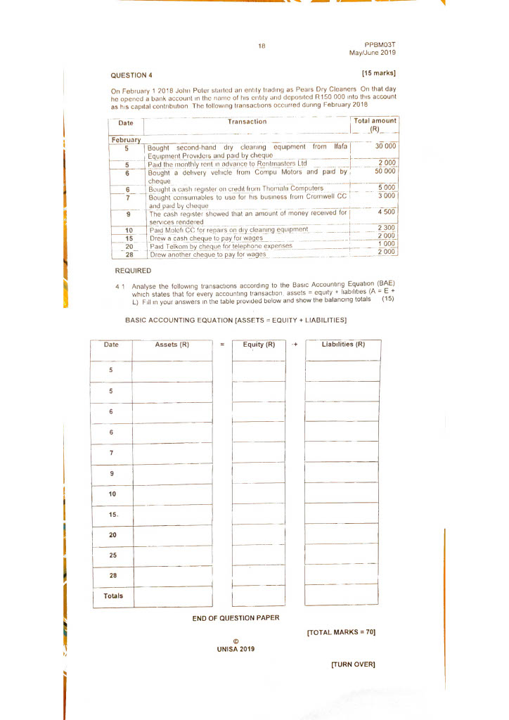 Please could someone help me with the workings needed to arrive at