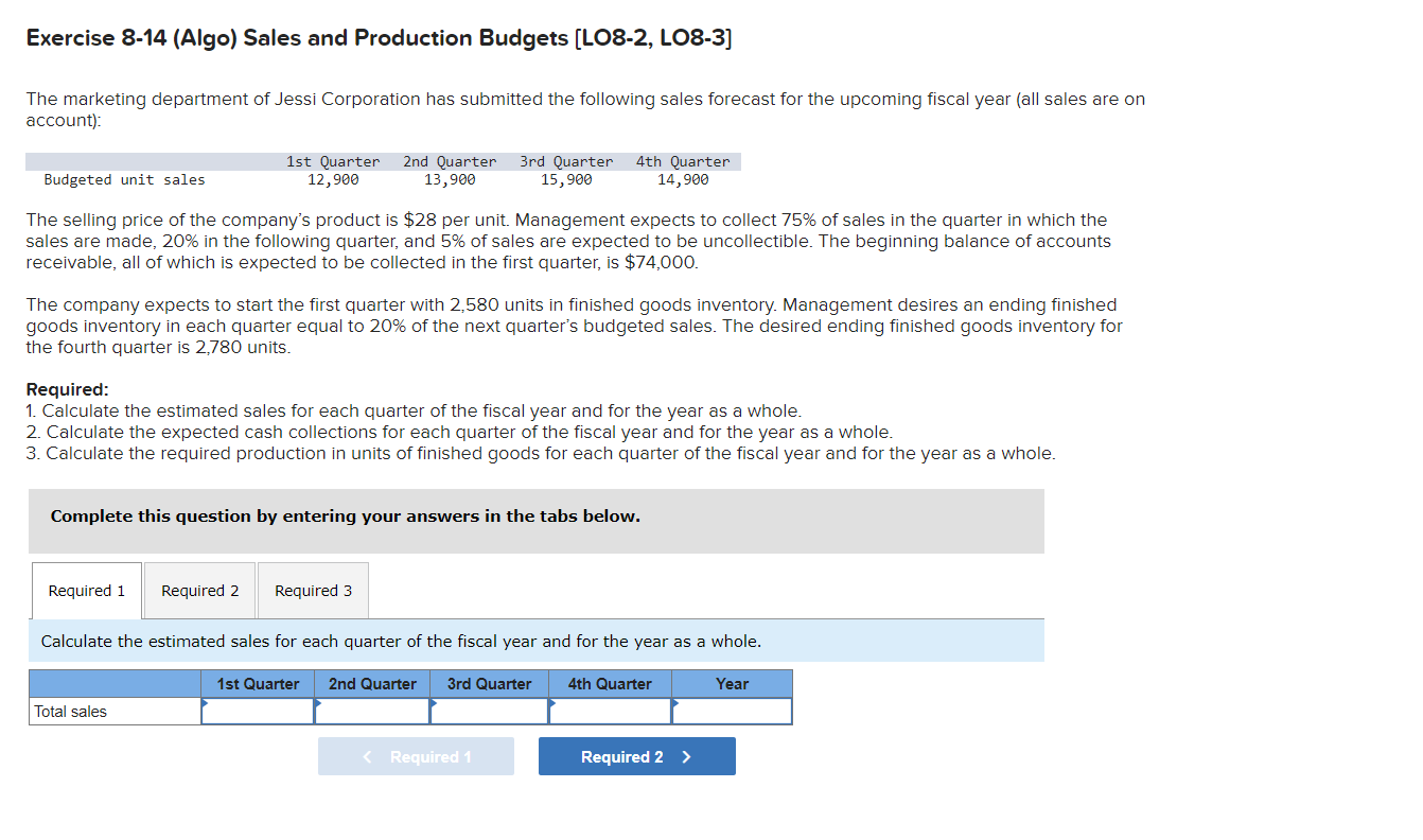 1 ) please answer. I will give a good feedback. Exercise 8-14