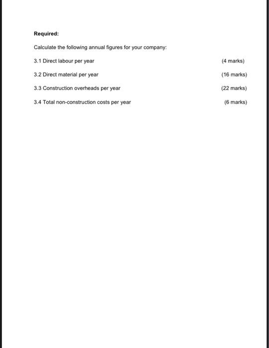 Ltd has been in the construction business for the past 17 years