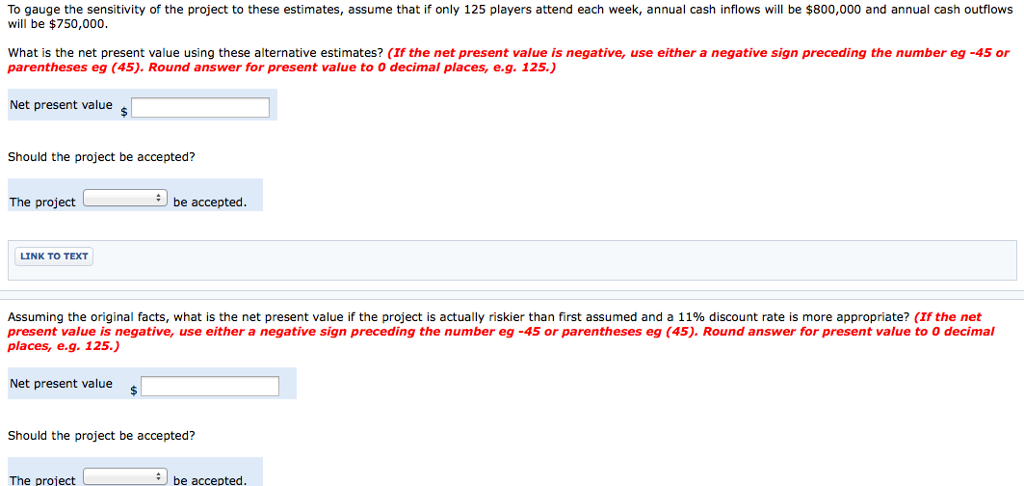 land and build four soccer fields a sleeping and dining facility to