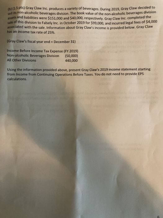 Sports Drink division (which produces Beetorade). The book value of the Sports