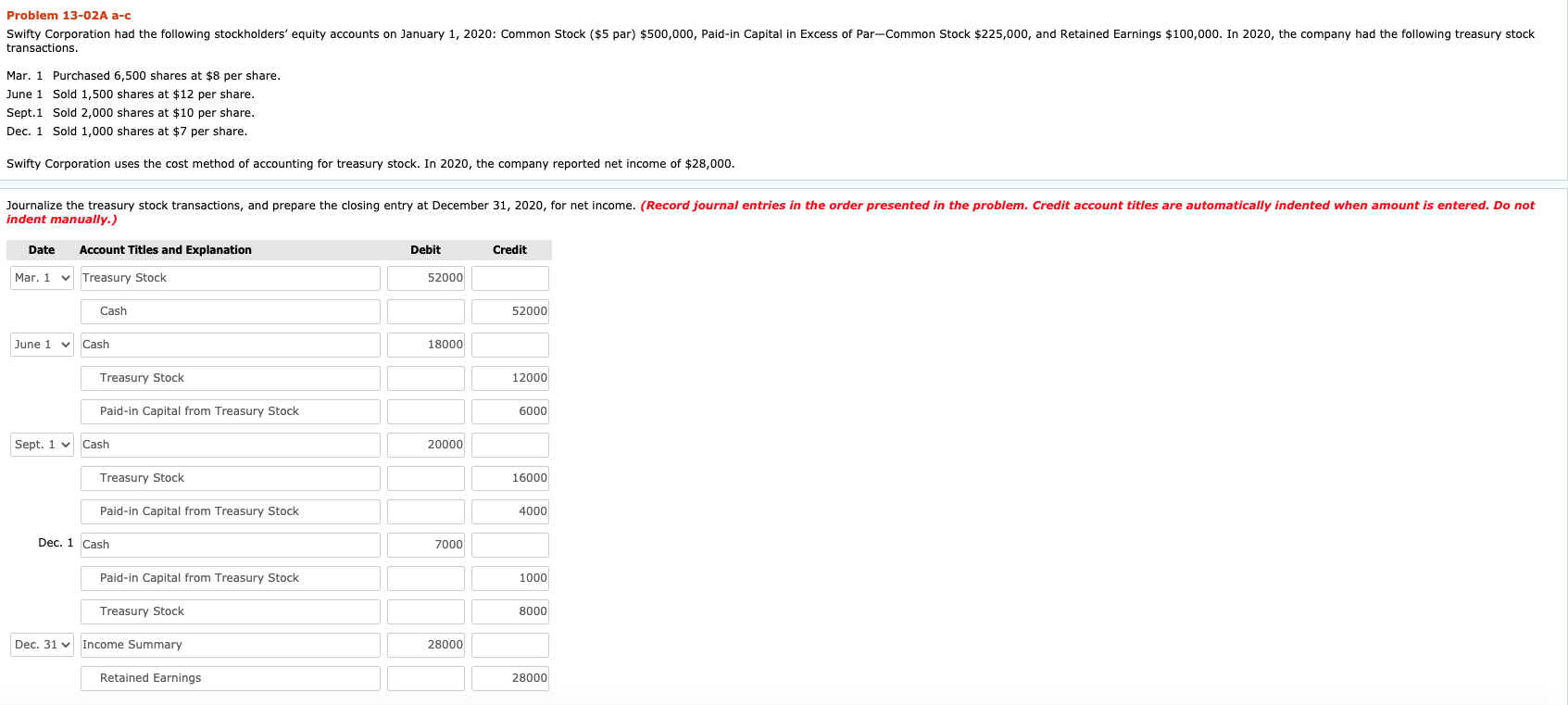 Please try to keep them in the same format as it is