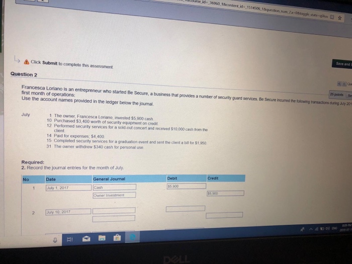 Annual depreciation of the equipment; $11,500. b. $12,000 of the Prepaid Insurance