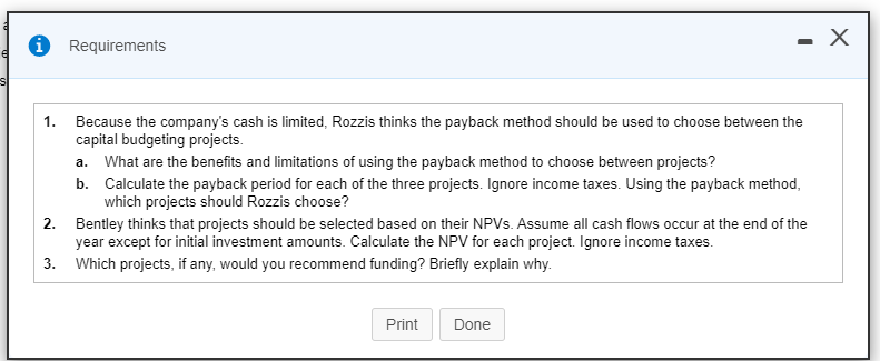 A Project C 2 Projected cash outflow 3 Net initial investment 4